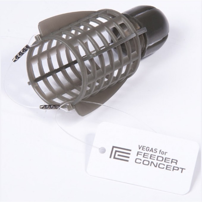 Кормушка фидерная FEEDER CONCEPT Vegas Bullet Сетка 80г 7008-080 Кормушка фидерная FEEDER CONCEPT Vegas Bullet Сетка 80г 7008-080