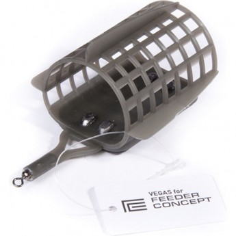 Кормушка фидерная FEEDER CONCEPT Vegas River Large Плюс 60г Кормушка фидерная FEEDER CONCEPT Vegas River Large Плюс 60г