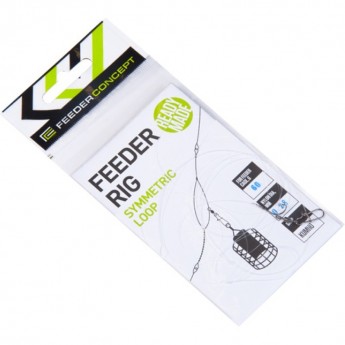 Оснастка фидерная FEEDER CONCEPT SYMMETRIC LOOP до 100г